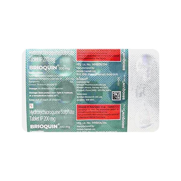 BRIOQUIN 200mg Tablet 15's