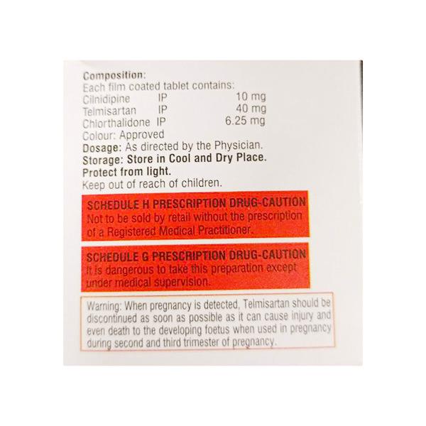 TELMIGET TRIO Tablet 10's