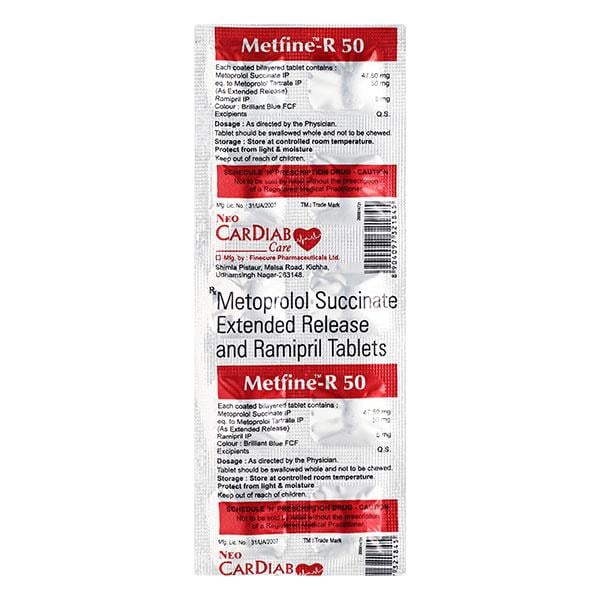 METFINE R 50 Tablet 10's