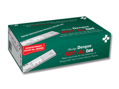 J.Mitra Advantage Ns1 Ag Dengue Rapid Card - Global Surgicals