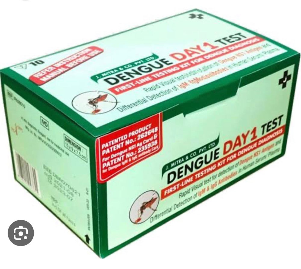 J.Mitra Day 1 Dengue Rapid Card - Global Surgicals