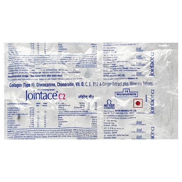 Jointace C2 Tablet 10'S - Global Surgicals