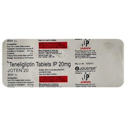 Joten 20Mg Tablet 10's - Global Surgicals