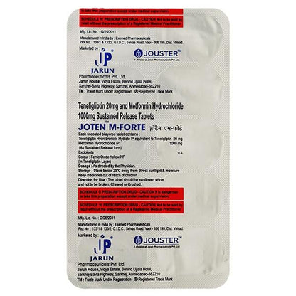 Joten M Forte Tablet 10's - Global Surgicals