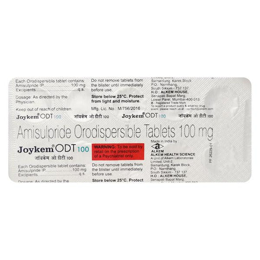 Joykem Odt 100mg Tablet 10'S - Global Surgicals