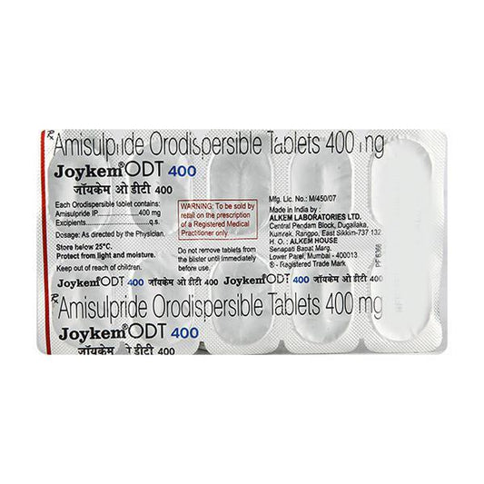 Joykem ODT 400 Tablet 10'S - Global Surgicals
