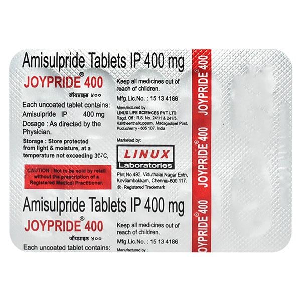 Joypride 400mg Tablet 10'S - Global Surgicals