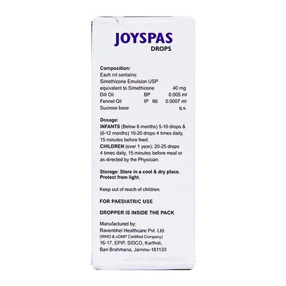 JOYSPAS Drops 30ml - Global Surgicals