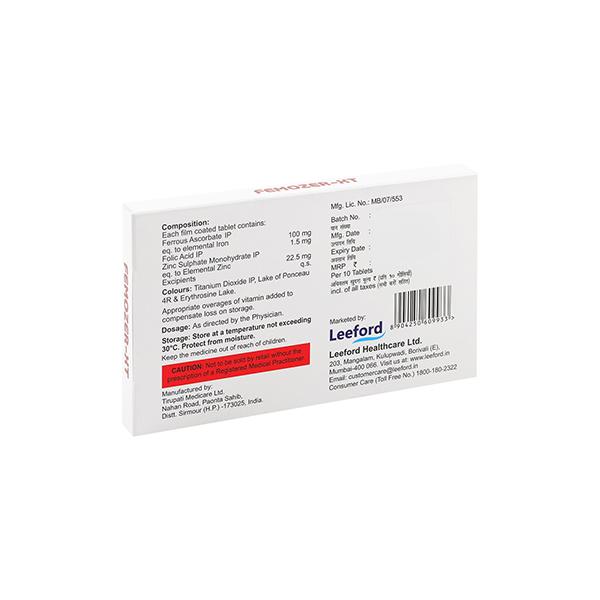 FEMOZER XT Tablet 10's