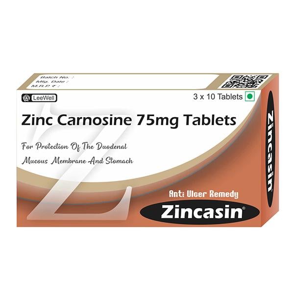 ZINCASIN Tablet 10's