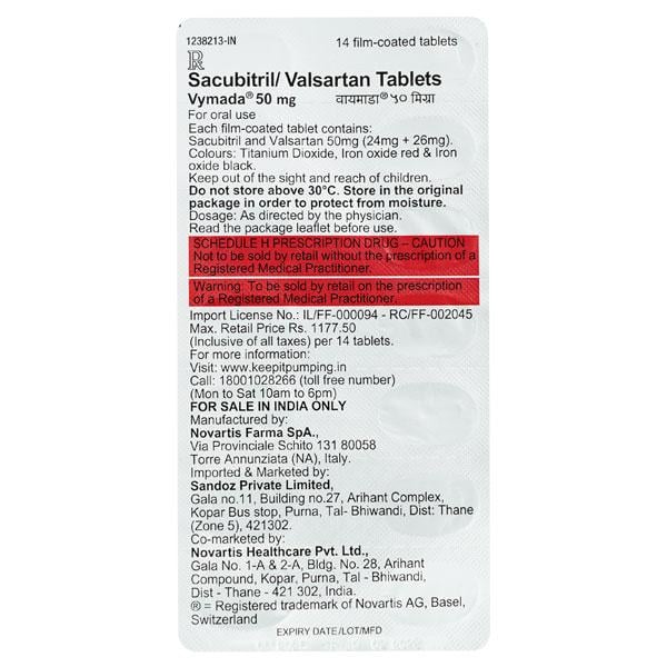 Vymada 50mg Tablet 14'S