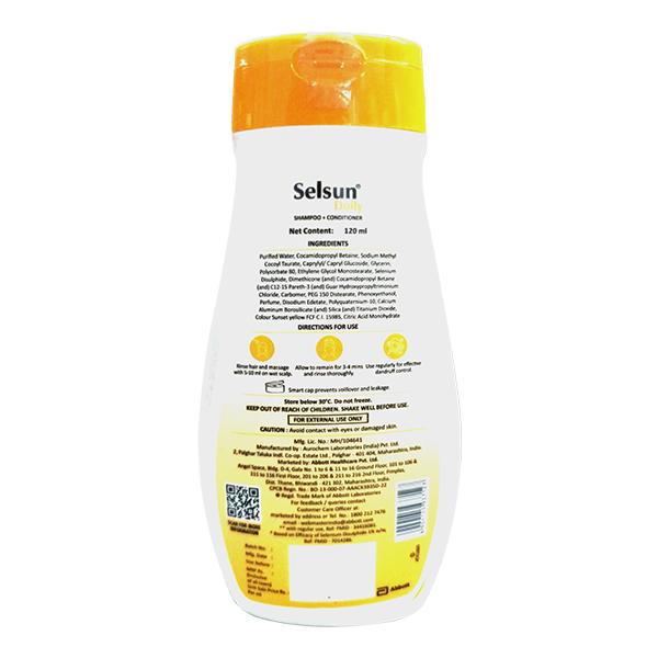 SELSUN DAILY SHAMPOO + Conditioner 120ml