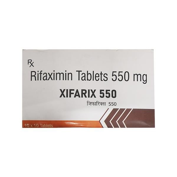 XIFARIX 550 Tablet 10's
