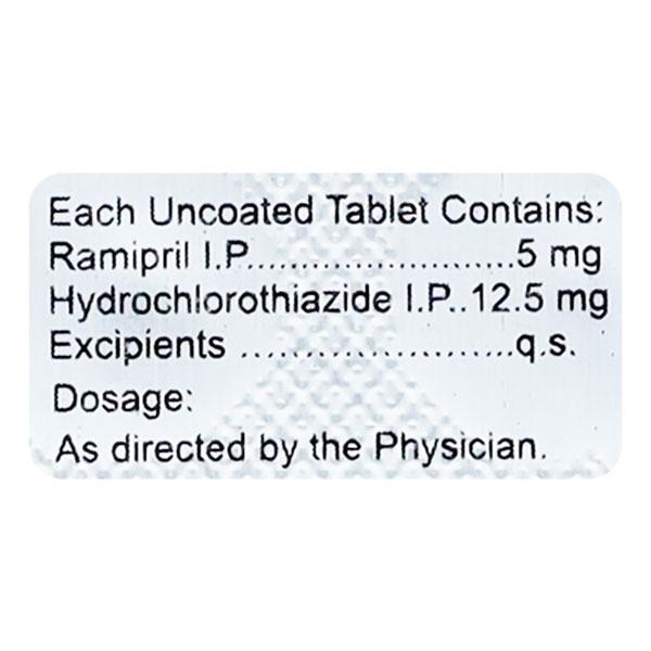 RAMILAT H 5mg Tablet 10's