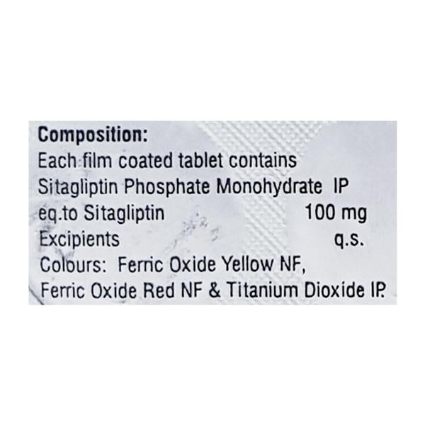 JSITA 100 Tablet 10's - Global Surgicals