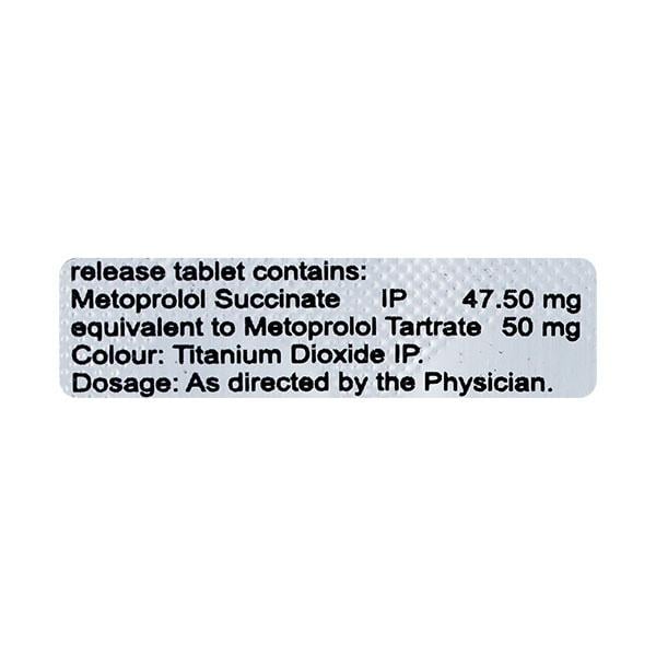METOLOL MF 50 Tablet 10's