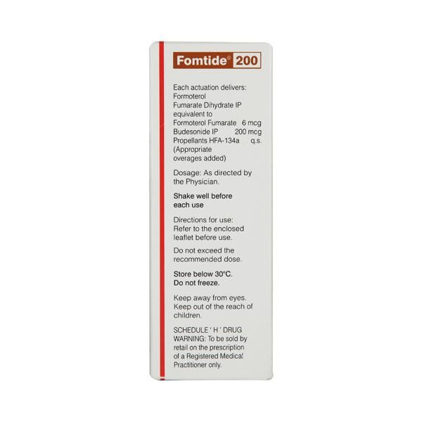 Fomtide Cfc Free 200mcg Inhaler 9.2Gm