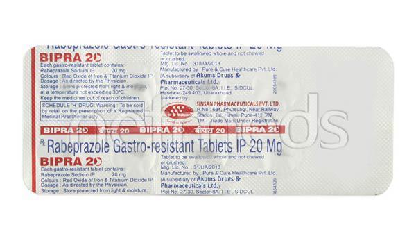 Bipra 20mg Tablet 10'S