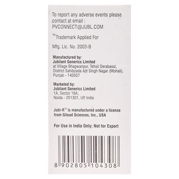 JUBI R 100mg Injection 1's - Global Surgicals