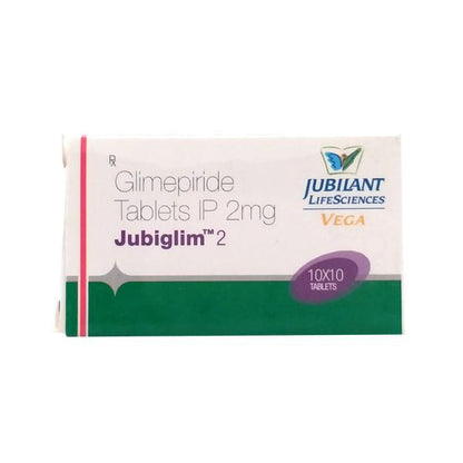 Jubiglim 2mg Tablet 10'S - Global Surgicals