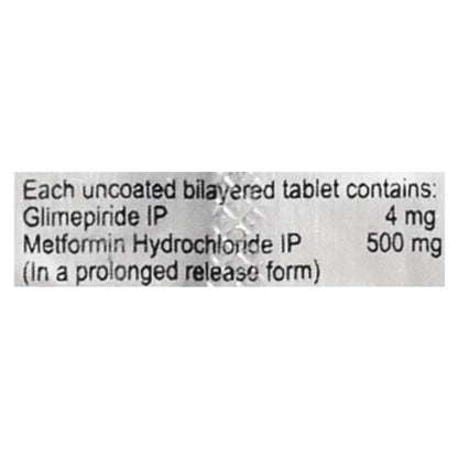 JUBIGLIM M 4 Tablet 10's - Global Surgicals