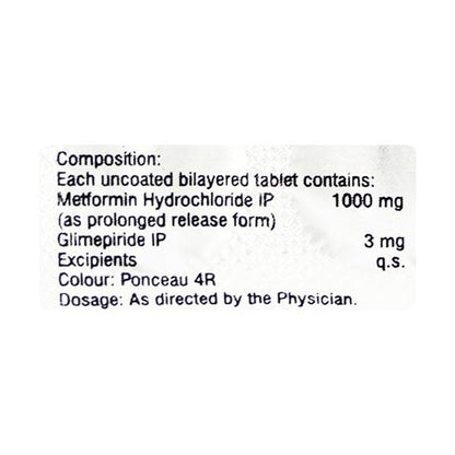 JUBIGLIM M3 FORTE Tablet 10's - Global Surgicals