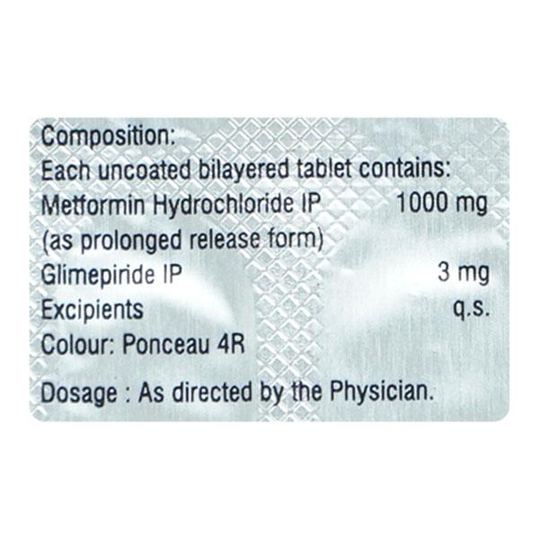 JUBIGLIM M3 FORTE Tablet 15's - Global Surgicals