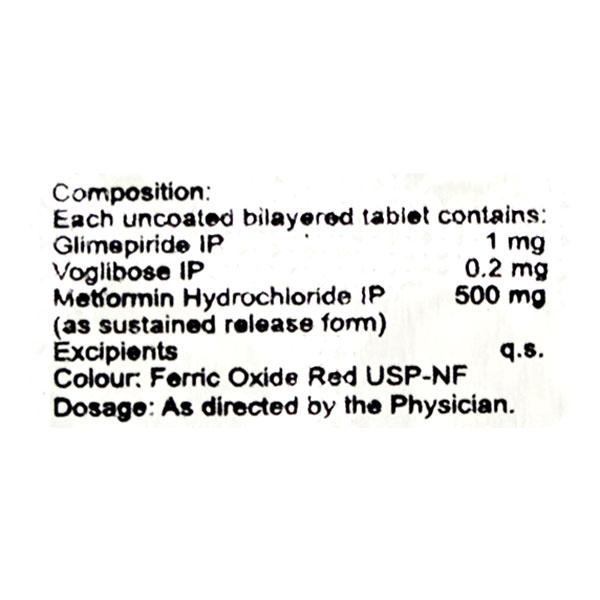 Jubiglim MV 1mg Tablet 10'S - Global Surgicals