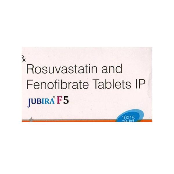 JUBIRA F 5 Tablet 15's - Global Surgicals