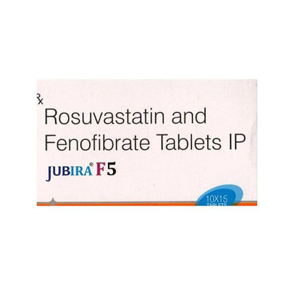 JUBIRA F 5 Tablet 15's - Global Surgicals