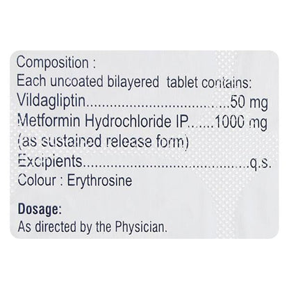 JUBIVILDA 50 M FORTE Tablet 15's - Global Surgicals