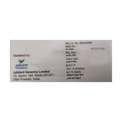 JUBIVILDA 50 Tablet 15's - Global Surgicals