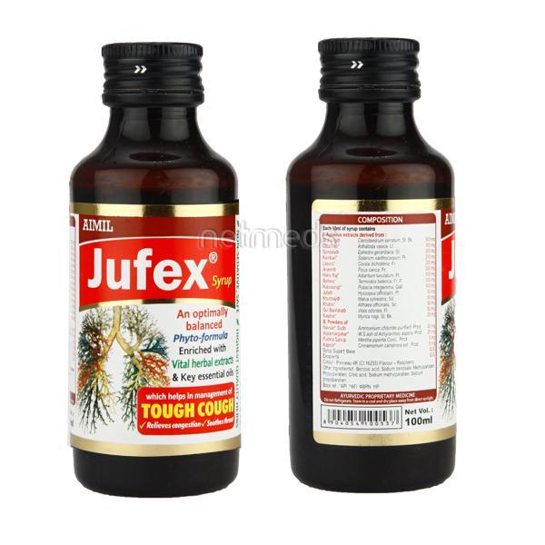 Jufex Syrup 100ml - Global Surgicals