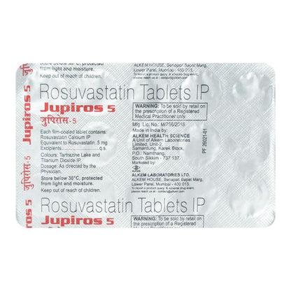 Jupiros 5mg Tablet 15'S - Global Surgicals