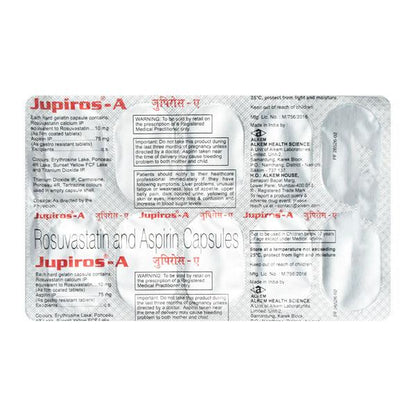 Jupiros A 75mg Capsule 10'S - Global Surgicals