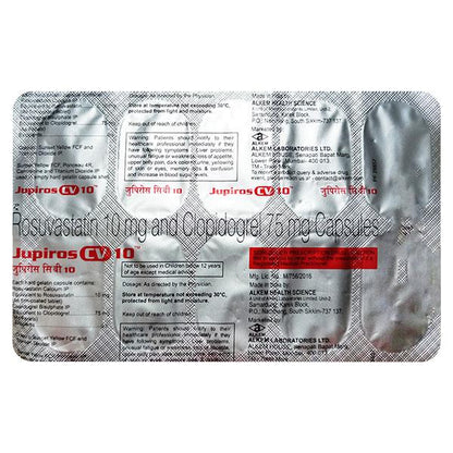 Jupiros FL 10mg Tablet 10'S - Global Surgicals