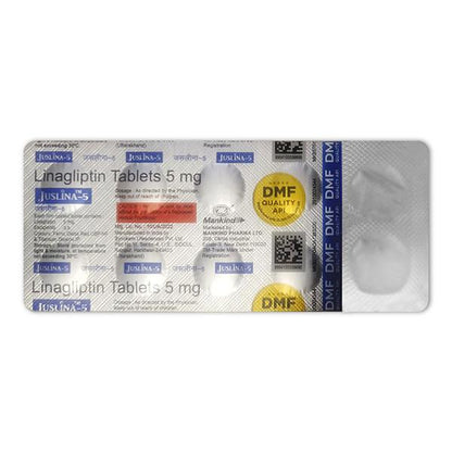 JUSLINA 5 Tablet 10's - Global Surgicals