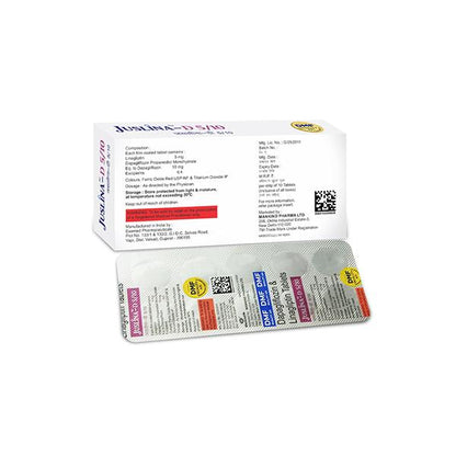 JUSLINA 5 Tablet 10's - Global Surgicals