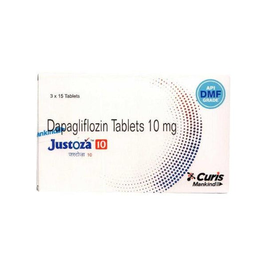 JUSTOZA 10 Tablet 15's - Global Surgicals