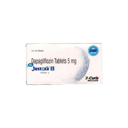 JUSTOZA 5 Tablet 15's - Global Surgicals