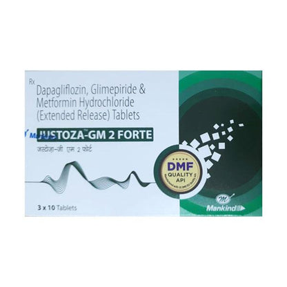 JUSTOZA GM 2 FORTE Tablet 10's - Global Surgicals