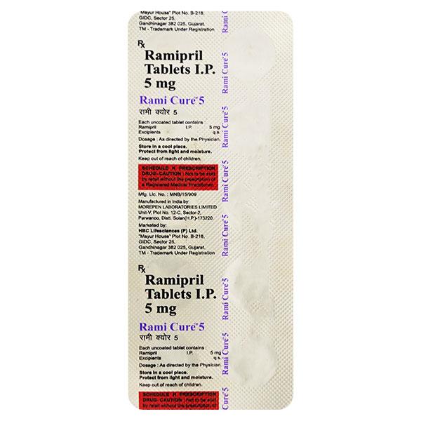 Ramicure 5mg Tablet 10'S