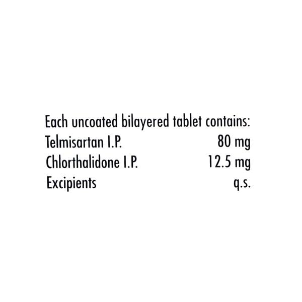 Telpres CT 80/12.5mg Tablet 10'S