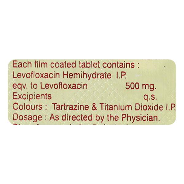 LEVOSED 500 Tablet 10's
