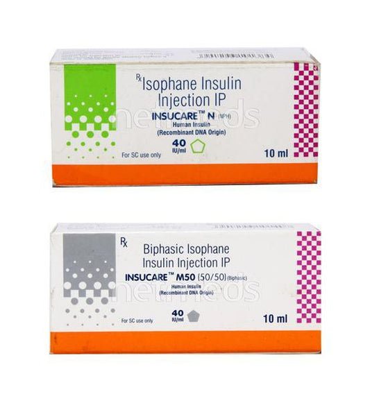 Insucare N 40IU Injection 1X10ml