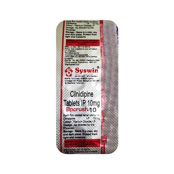 BPCRUSH 10mg Tablet 10's