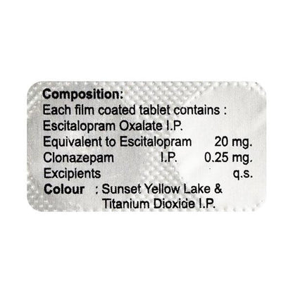 CILAPAM LS 20 Tablet 15's