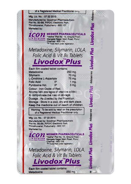 Livodox Plus Tablet 10'S