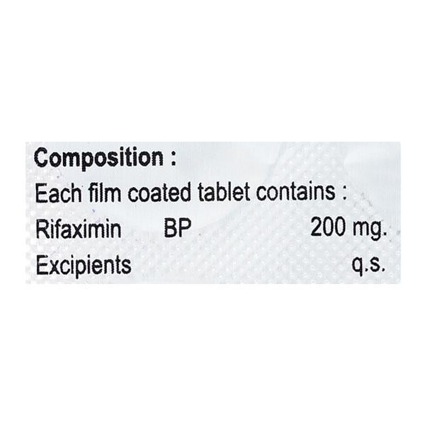 Rifarex 200mg Tablet 10'S