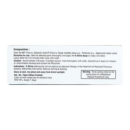 K SHINE Soap 75gm - Global Surgicals